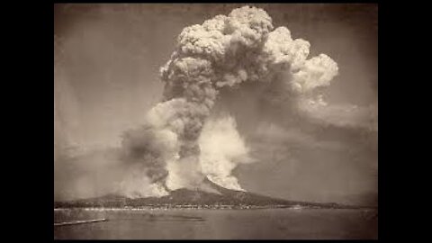 Yellowstone Menacing Demonic Smoke Cloud Rises Over Vesuvius Apocalyptic Sign