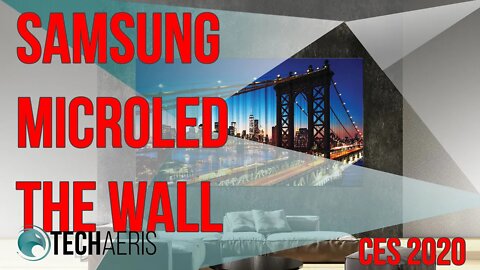 [CES 2020] Samsung Updates its MicroLED The Wall for 2020