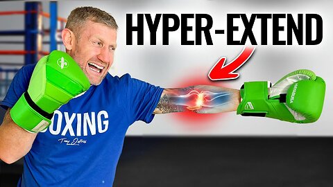 Avoid Hyperextension Elbow in Boxing + How to Heal Injury