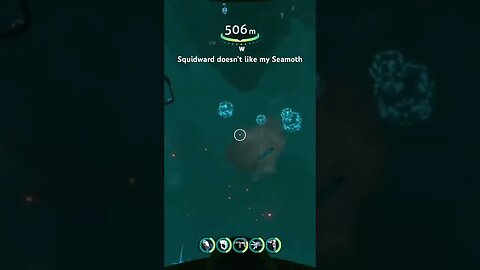 Squidward destroys my Seamoth #subnautica