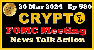 Brief Crypto (NO sponsors) - #FOMC Meeting today #Bitcoin #BTC #Ethereum #ETH #SOL #LINK #FTM #IMX