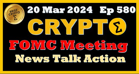 Brief Crypto (NO sponsors) - #FOMC Meeting today #Bitcoin #BTC #Ethereum #ETH #SOL #LINK #FTM #IMX
