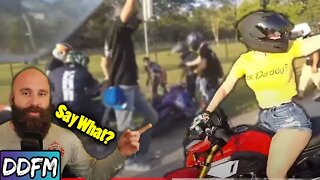 Crazy Grom Squad Group Ride Ends Badly