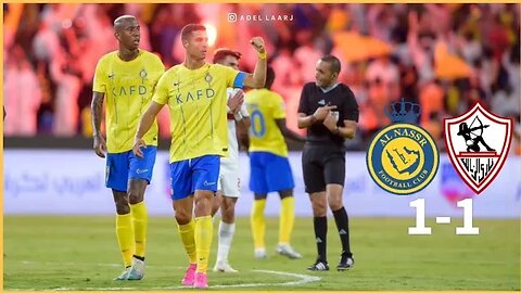 Ronaldo Alnassr | هدف قاتل لكريستيانو رونالدو اليوم ضد الزمالك ينقد فريقه من الخسارة والاقصاء