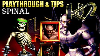 KI2: SPINAL Playthrough & Tips