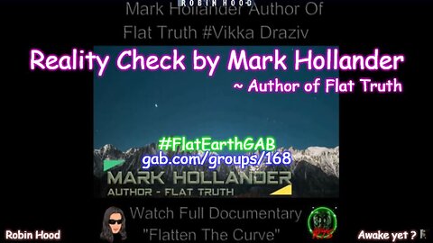 Reality Check by Mark Hollander, Author of "Flat Truth"