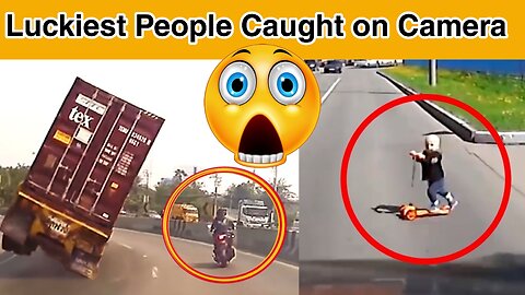 Luckiest People in the World 😱 | Near Death Experience Caught on Camera 😱