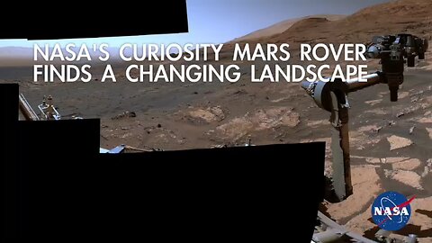 NASA’s Curiosity Rover Explores a Mountain on Mars