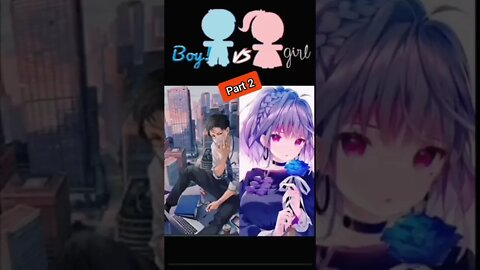 Boys anime Vs Girls anime {Part2} #shorts #anime #boyvsgirl #vs #whichone #animation #girlvsboy #yt