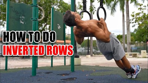 How to do Inverted Rows (Underrated!)