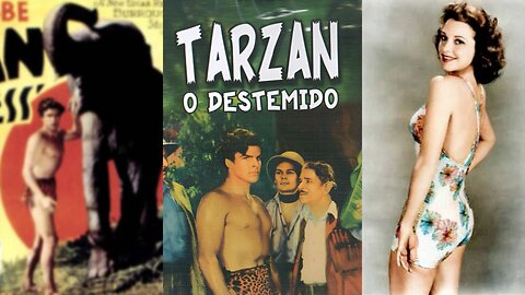 TARZAN, DESTEMIDO (1933) Buster Crabbe, Julie Bishop e Edward Woods | Aventura | P&B