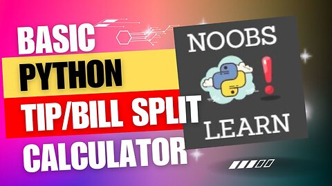 Python for Beginners: Tip Calculator