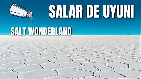 Salar de Uyuni: Surreal Salt Wonderland #education #salt #nature #world