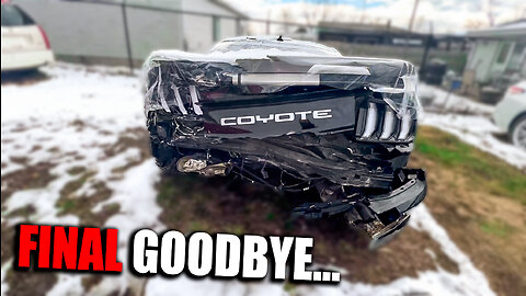 Saying Goodbye to my WRECKED 10R80 Mustang GT EMOTIONAL!