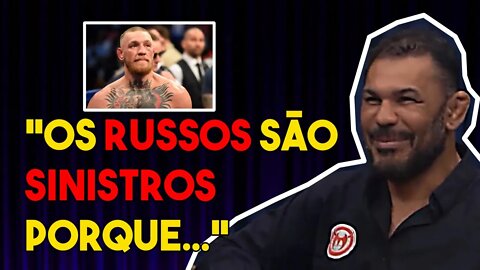 MINOTAURO COMENTA PORQUE OS RUSSOS SÃO OS PIORES ADVERSÁRIOS NO MMA l PODCUT