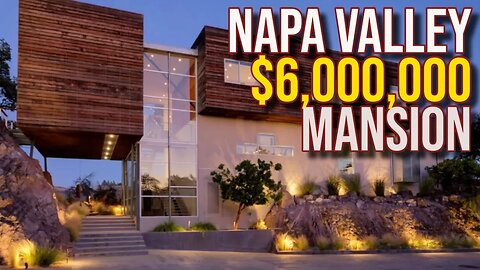 $6,000,000 Napa Valley California Country Mega Mansion
