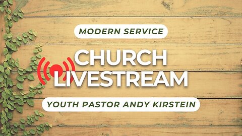 June 30th, 2024 Church Service (Modern Worship)