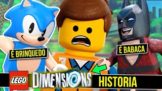 Sonic e Lego Batman Salvando o MULTIVERSUS - Lego Dimensions