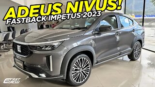 NOVO FIAT FASTBACK IMPETUS 1.0 TURBO 2023 FAZ NIVUS PASSAR VERGONHA? VERSÃO COM BOM CUSTO BENEFÍCIO