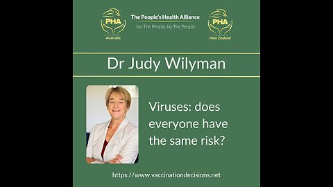 PHA AUSTRALIA - WITH DR JUDY WILYMAN