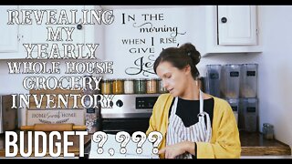 How Much Do We Really Spend In A Year???/ Whole House, Grocery, Inventory Budget | EP 22