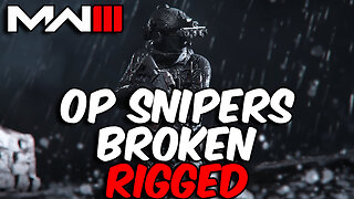 It's Not Just Broken.. MWIII Is RIGGED! & Overpowered, Easy Mode Snipers - A Rant