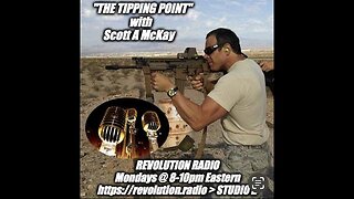 6/26/23 "THE TIPPING POINT" ON REVOLUTION.RADIO IN STUDIO B, MATT OSBORNE FROM OPERATION UNDERGROUND