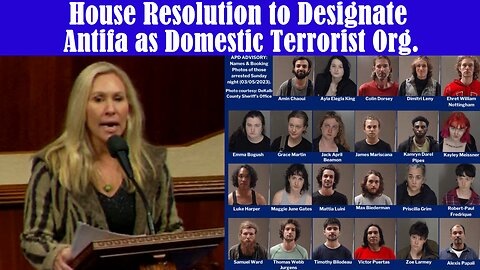 Rep. Marjorie Greene Introduced House Resolution to Designate Antifa as Domestic Terrorist Org.
