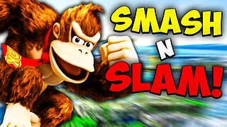 HIT EM WITH YAH BANANA SLAMMA!! Donkey Kong Super Smash Bros Ultimate Gameplay