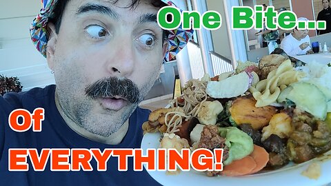 ESP, Ride Closures, Vegan Teeth and One Bite of EVERYTHING! | Oceanview Cafe | Celebrity Silhouette