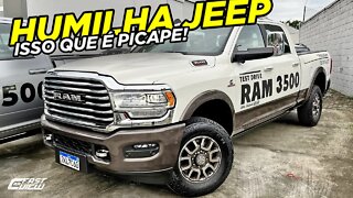 NOVA RAM 3500 LIMITED LONGHORN 2022 FAZ JEEP GLADIATOR PASSAR VERGONHA! MELHOR OPÇÃO POR R$500 MIL?