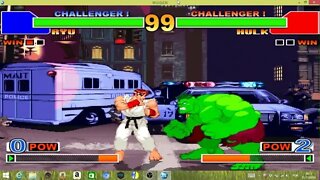 Marvel Vs Capcom Vs Drabon ball figtherz M u g e n 82% + Ending