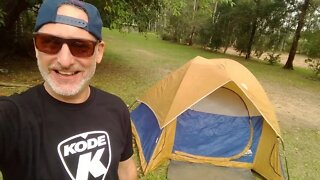 Camping Lagoa Branca - Águas Claras - RS - Brasil #campingrs #ferias #barracaquechua