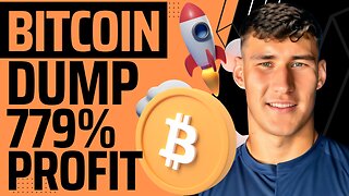 Bitcoin DUMP Crazy 779% Profit!!!!