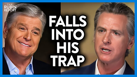 Gavin Newsom Forced to Watch Biden Clips & Then Answer This Question | Direct Message | Rubin Report