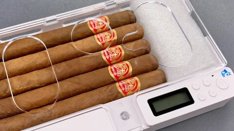 [1192] Cuban Cigars Secured In An Electronic Smartphone Locker