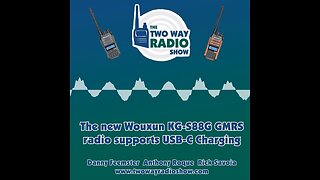 Wouxun KG-S88G GMRS radio supports USB-C Charging - TWRS 167 [ORDERS SHIPPING NOW]