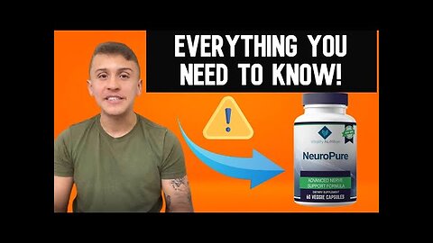 NEUROPURE - Neuropure Supplement ⚠️[BE CAREFUL] ⚠️ Neuropure Review 2023 / #Neuropure