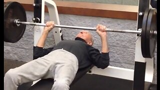 90 Year Old Bodybuilder Working Out