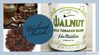 Walnut Match: A Surprisingly Complex Codger Blend