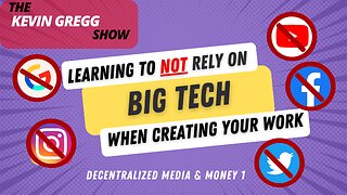 Learning to NOT rely on Big Tech when creating your work
