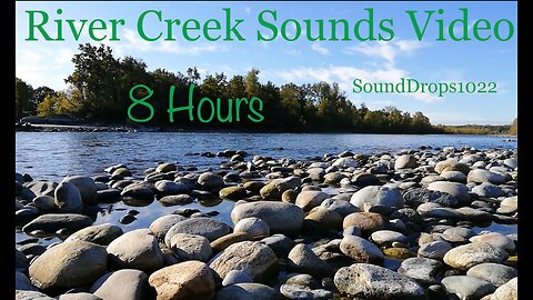 Sleep All Night With 8 Hours Of River Creek Sounds Video