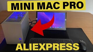 MINI MAC PRO I9 HACKINTOSH DO ALIEXPRESS!!! MEU NOVO PROJETO 100% COMPATÍVEL MONTEREY E VENTURA