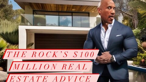 THE ROCK’S $100 MILLION REAL ESTATE ADVICE #therockwwe #therockworkout #therockfans #therockreacts