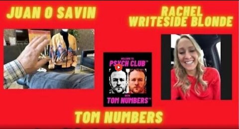 Juan O' Savin: An Intel Drop You Can'T Afford To Miss With Tom And Rachel!!