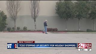 TCSO steps up security for holiday shoppers