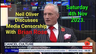 Neil Oliver discusses Media Censorship, with Brian Rose.