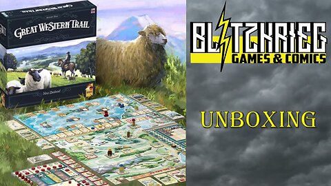 Great Western Trail: New Zealand Unboxing