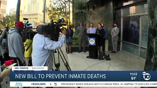 New bill aimed to prevent inmate deaths