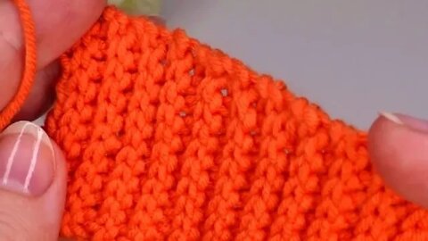 How to crochet back loop slip stitch short simple tutorial